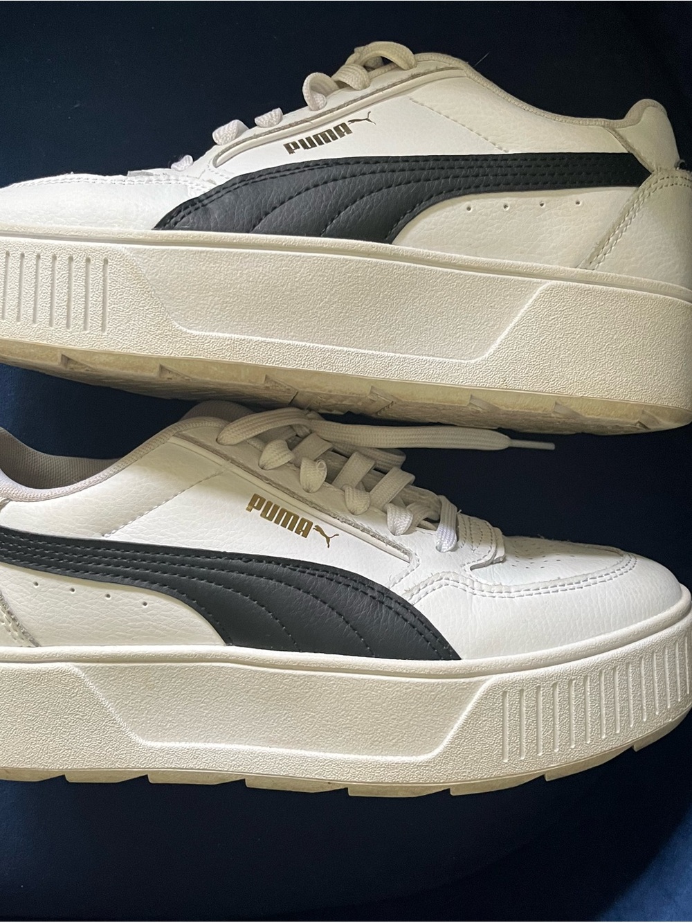 Puma Women's White Platform Sneakers